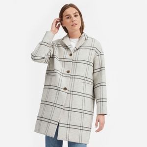 [BRAND NEW WITH TAG] Everlane plaid cocoon coat